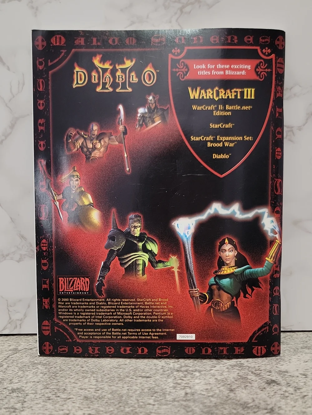 Diablo II PC Strategy Guide by Blizzard 2000 for Windows